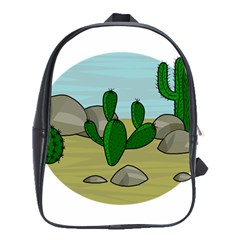 Desert School Bags (xl)  by Valentinaart