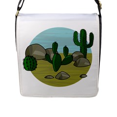 Desert Flap Messenger Bag (l) 