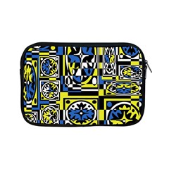 Blue And Yellow Decor Apple Ipad Mini Zipper Cases