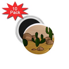 Desert 2 1 75  Magnets (10 Pack)  by Valentinaart