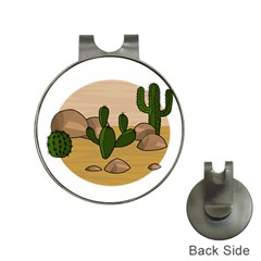 Desert 2 Hat Clips With Golf Markers