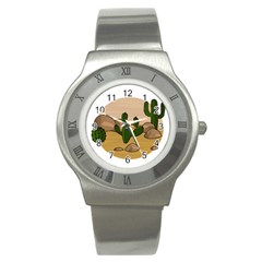 Desert 2 Stainless Steel Watch