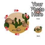 Desert 2 Playing Cards 54 (Round)  Front - Heart10