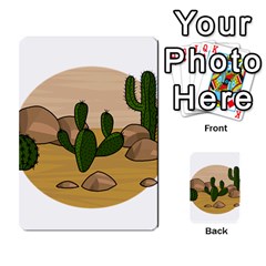 Desert 2 Multi-purpose Cards (rectangle)  by Valentinaart