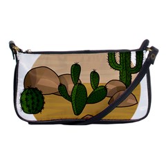 Desert 2 Shoulder Clutch Bags by Valentinaart