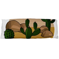 Desert 2 Body Pillow Case (dakimakura) by Valentinaart