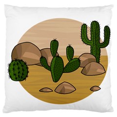 Desert 2 Large Cushion Case (one Side)