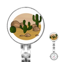 Desert 2 Stainless Steel Nurses Watch by Valentinaart