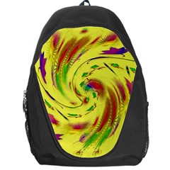 Leaf And Rainbows In The Wind Backpack Bag