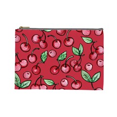 Cherry Cherries For Spring Cosmetic Bag (large) 