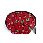 Cherry Cherries For Spring Accessory Pouches (Small)  Front