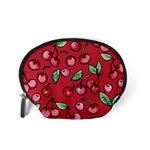 Cherry Cherries For Spring Accessory Pouches (Small)  Back