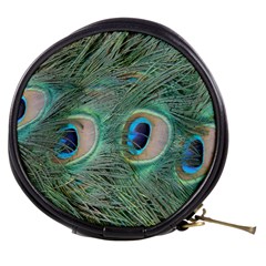 Peacock Feathers Macro Mini Makeup Bags by GiftsbyNature