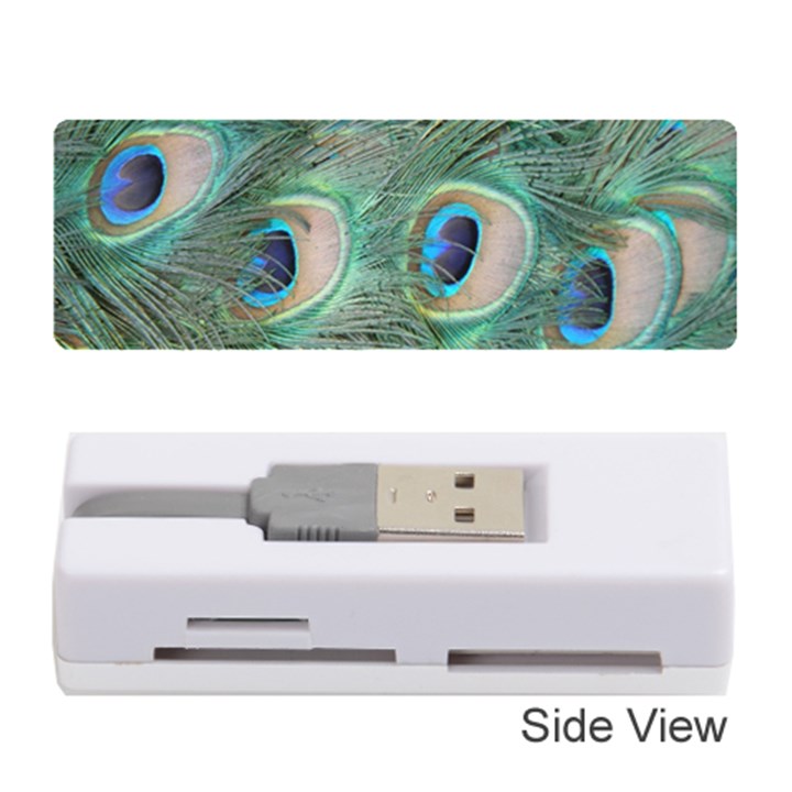 Peacock Feathers Macro Memory Card Reader (Stick) 