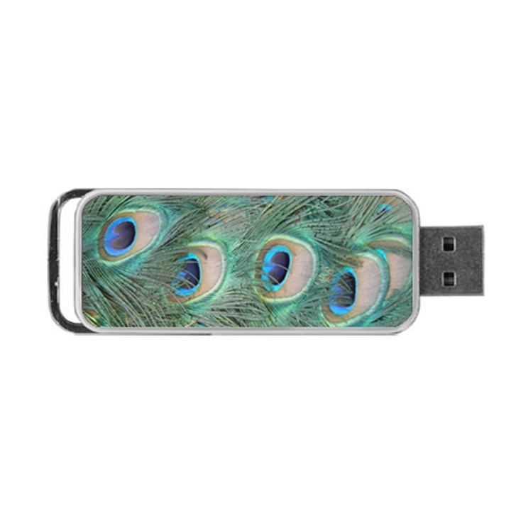 Peacock Feathers Macro Portable USB Flash (Two Sides)