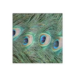 Peacock Feathers Macro Satin Bandana Scarf by GiftsbyNature