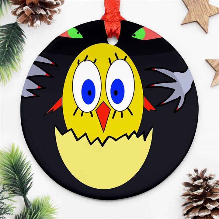 Chicken Ornament (Round) 