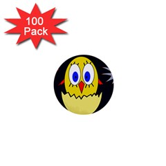 Chicken 1  Mini Buttons (100 Pack) 