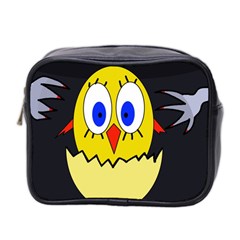 Chicken Mini Toiletries Bag 2-side by Valentinaart