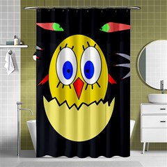 Chicken Shower Curtain 48  X 72  (small) 