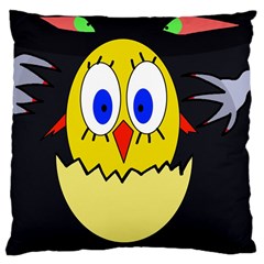 Chicken Large Cushion Case (one Side)