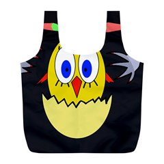 Chicken Full Print Recycle Bags (l) 