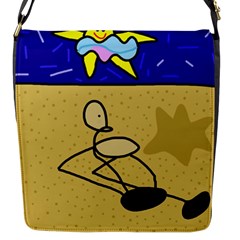 Sunbathing Flap Messenger Bag (s)