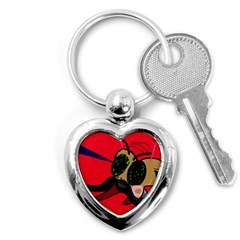 Mr Fly Key Chains (heart) 