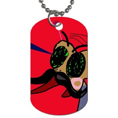 Mr Fly Dog Tag (two Sides)