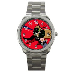 Mr Fly Sport Metal Watch