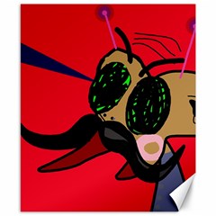 Mr Fly Canvas 8  X 10 