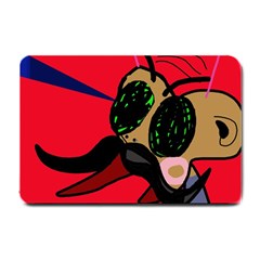 Mr Fly Small Doormat  by Valentinaart