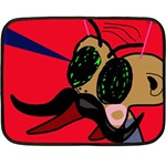 Mr Fly Fleece Blanket (Mini) 35 x27  Blanket