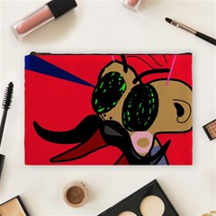 Mr Fly Cosmetic Bag (large)  by Valentinaart