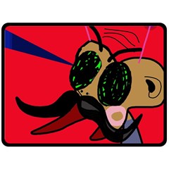 Mr Fly Fleece Blanket (large) 