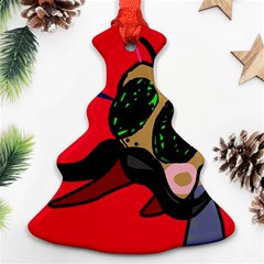 Mr Fly Christmas Tree Ornament (2 Sides)