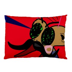 Mr Fly Pillow Case (two Sides)