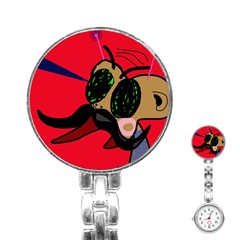 Mr Fly Stainless Steel Nurses Watch by Valentinaart