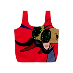 Mr Fly Full Print Recycle Bags (s)  by Valentinaart