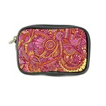 Pink Yellow Hippie Flower Pattern Zz0106 Coin Purse Front