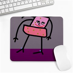 Sponge Girl Large Mousepads