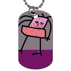 Sponge Girl Dog Tag (two Sides)