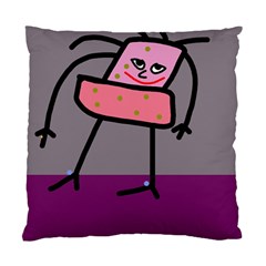 Sponge Girl Standard Cushion Case (two Sides)