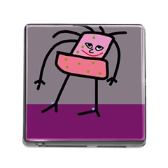 Sponge Girl Memory Card Reader (square)