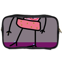 Sponge Girl Toiletries Bags by Valentinaart