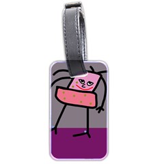 Sponge Girl Luggage Tags (two Sides)