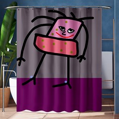 Sponge Girl Shower Curtain 60  X 72  (medium) 