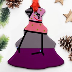 Sponge Girl Christmas Tree Ornament (2 Sides)