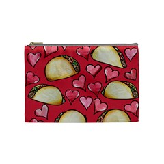 Taco Tuesday Lover Tacos Cosmetic Bag (medium)  by BubbSnugg