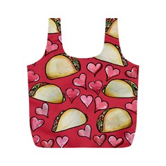 Taco Tuesday Lover Tacos Full Print Recycle Bags (m)  by BubbSnugg